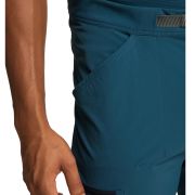 Haglofs - Pantaloni drumetie barbati Lizard pants - albastru inchis montan verde negru