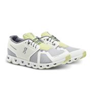 On Cloud 5 Push - pantofi sport pentru barbati - alb gri deschis glaciar galben
