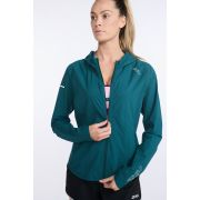 2XU - jacheta impermeabila cu elemente reflectorizante - Light Speed Waterproof Jacket - albastra jade