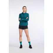 2XU - jacheta impermeabila cu elemente reflectorizante - Light Speed Waterproof Jacket - albastra jade