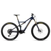 Orbea Rise M-LTD - bicicleta electrica full suspension 29" carbon - albastru-auriu