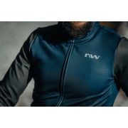 Northwave - jacheta ciclism pentru barbati iarna sau vreme rece Blade 2 Total Protection - gri inchis galben fluo