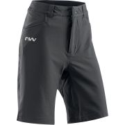 Northwave - pantaloni ciclism largi pentru femei escape wmn baggy pants - negru