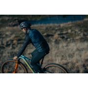Northwave - bluza ciclism pentru barbati maneca lunga Blade 4 jersey - gri inchis gri deschis galben fluo