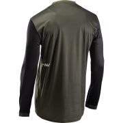 Northwave - bluza ciclism pentru barbati maneca lunga sharp jersey verde army negru