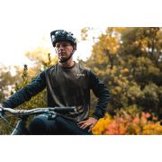 Northwave - bluza ciclism pentru barbati maneca lunga sharp jersey verde army negru