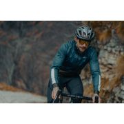 Northwave - jacheta ciclism pentru barbati iarna sau vreme rece Blade Light jacket - gri inchis negru galben fluo