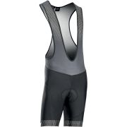 Northwave - pantaloni ciclism scurti cu bretele Origin bibshorts - negru gri