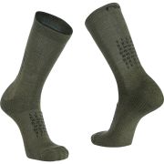 Northwave - sosete ciclism iarnă Fast winter socks - verde army negru