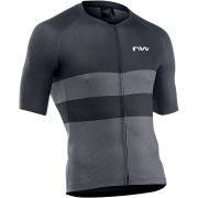 Northwave - tricou ciclism pentru barbati maneca scurta blade air jersey - negru gri inchis