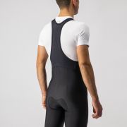 Castelli - pantaloni lungi ciclism pentru barbati cu bretele Entrata bibtights - negru