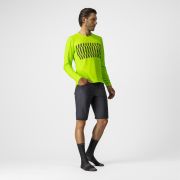 Castelli - tricou ciclism pentru barbati, maneca lunga Trail Tech LS Tee jersey - albastru electric negru