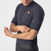 Castelli - tricou pentru ciclism cu maneca scurta Essenza Jersey - negru