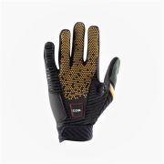 Castelli manusi ciclism cu degete lungi Unlimited CW 6.1 Cross gloves - negru verde kaki galben
