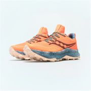 Saucony Endorphin Trail - pantofi sport pentru barbati - porocaliu Campfire Story negru gri