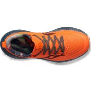 Saucony Endorphin Trail - pantofi sport pentru barbati - porocaliu Campfire Story negru gri