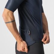 Castelli - tricou pentru ciclism cu maneca scurta Endurance Elite Jersey - bleumarin