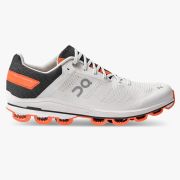 On Cloudsurfer 6 - pantofi alergare pentru barbati - alb gheata portocaliu flacara negru