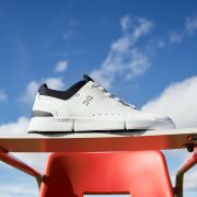 On The ROGER Advantage - pantofi sport pentru barbati - Alb negru Midnight
