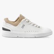 On The ROGER Advantage - pantofi sport pentru femei - alb maro deschis nisip