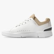 On The ROGER Advantage - pantofi sport pentru femei - alb maro deschis nisip