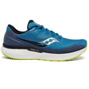 Saucony - pantofi alergare pentru barbati Triumph 18 - albastru Cobalt galben Storm