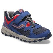Saucony - pantofi sport copii S-Peregrine Shield 2 A/C - bleumarin gri rosu negru