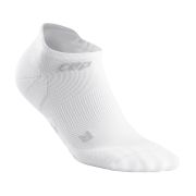 CEP - Sosete de compresie pentru barbati model sub glezna 6cm No Show 3.0 - alb gri