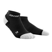 CEP - sosete de compresie peste glezna 8cm pentru barbati Low Cut Ultralight - negru gri