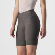 Castelli - pantaloni scurti pentru ciclism pentru femei Prima Short - verde padure gri sulf