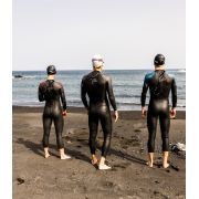 Orca - costum neopren triatlon pentru femei Athlex Float wetsuit with High Buoyancy - negru rosu plutitor