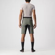 Castelli - pantaloni scurti ciclism Unlimited Baggy shorts - verde padure gri negru