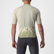 Castelli - tricou pentru ciclism cu maneca scurta Essenza Jersey - alb verde deschis desert