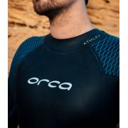 Orca - costum neopren triatlon pentru barbati Athlex Flex wetsuit - negru albastru flex