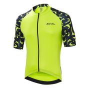 Spiuk - Tricou ciclism mânecă scurtă Top Ten SS jersey - verde lime negru