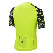 Spiuk - Tricou ciclism mânecă scurtă Top Ten SS jersey - verde lime negru