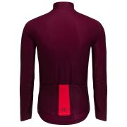 Hiru - tricou ciclism barbati maneca lunga Advanced Thermal LS Jersey - visiniu granat