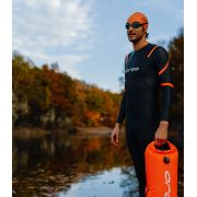 Orca - costum neopren pentru barbati  - Wetsuit TRN Core Openwater - negru portocaliu