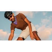 Specialized - Pantaloni ciclism scurti pentru barbati Adventure pants - maro doppio