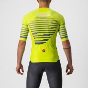 Castelli - tricou pentru ciclism cu maneca scurta Climbers 3.0 SL jersey - galben fluo gri reflect