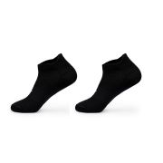 Spiuk - Set șosete ciclism scurte TOP TEN Micro 2 socks pack - negru