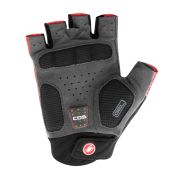 Castelli - Manusi ciclism cu gel pentru femei Roubaix Gel 2 - roz briliant visiniu negru