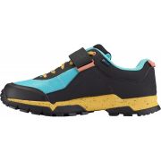 Specialized - pantofi ciclism MTB XC Rime 1.0 - negru galben Brassy albastru deschis Lagoon