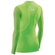 CEP - Bluza de compresie cu maneci lungi pentru femei Winter Wingtech Long Sleeve - verde viper