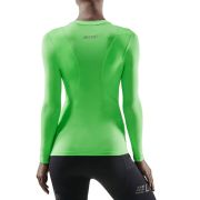 CEP - Bluza de compresie cu maneci lungi pentru femei Winter Wingtech Long Sleeve - verde viper