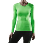 CEP - Bluza de compresie cu maneci lungi pentru femei Winter Wingtech Long Sleeve - verde viper