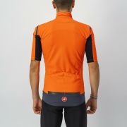 Castelli - Jacheta ciclism maneca scurta pentru barbati Gabba RoS - portocaliu