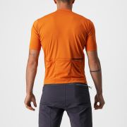 Castelli - tricou pentru ciclism cu maneca scurta Unlimited AllRoad - portocaliu