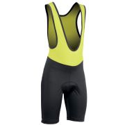 Northwave - pantaloni ciclism scurti cu bretele pentru copii Origin Junior bibshorts - negru galben fluo