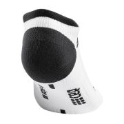CEP - Sosete de compresie pentru barbati model sub glezna 6cm No Show 3.0 - alb negru gri